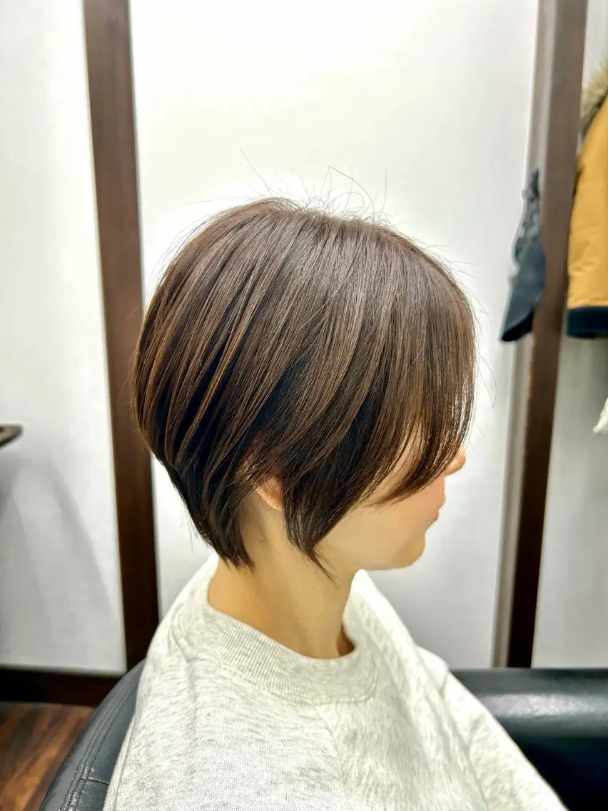ショート 出河 拓のヘアスタイル