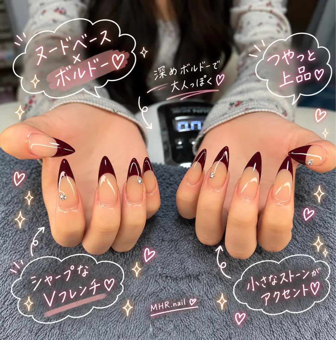 ネイル ハンドネイル フットネイル MHR nailのネイルデザイン