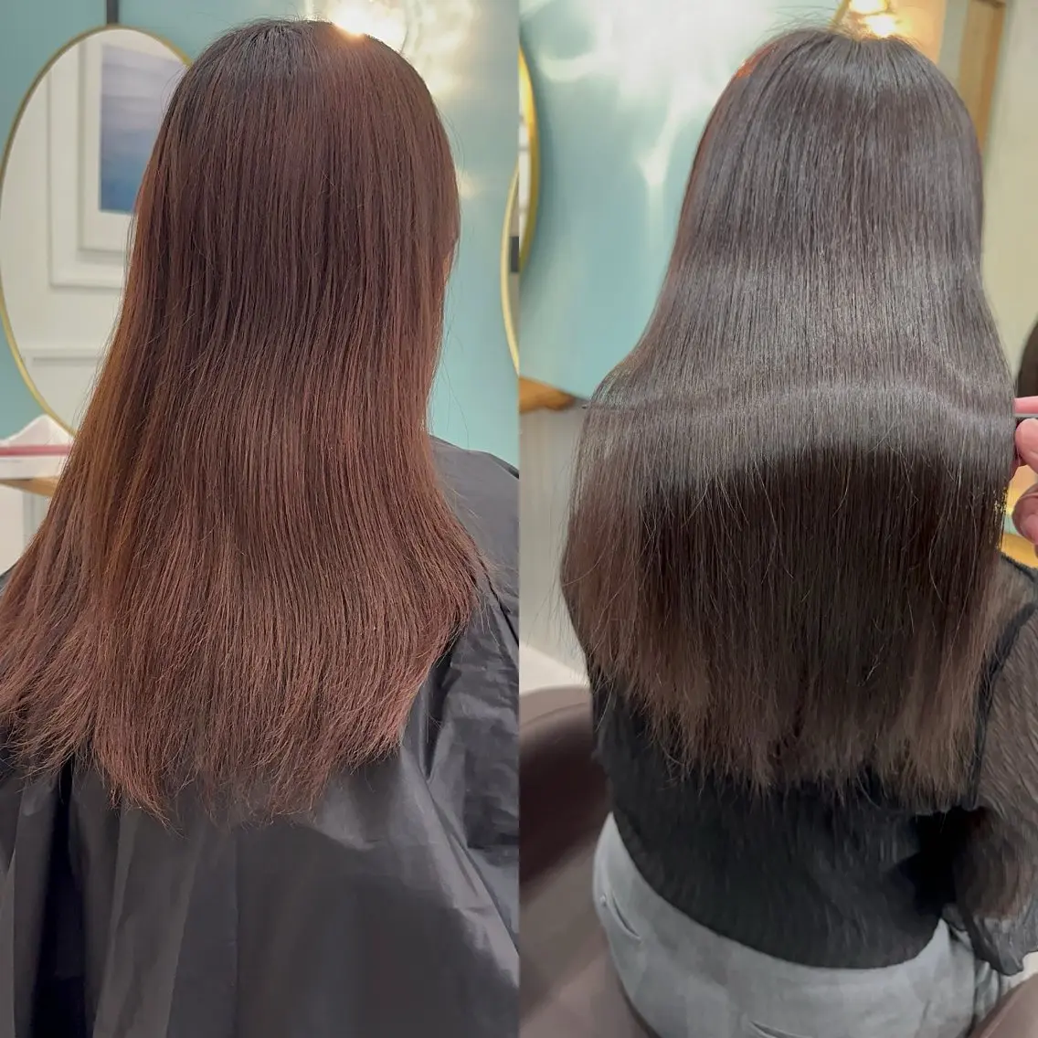 ロング カラー カワカミ ユウダイのヘアスタイル