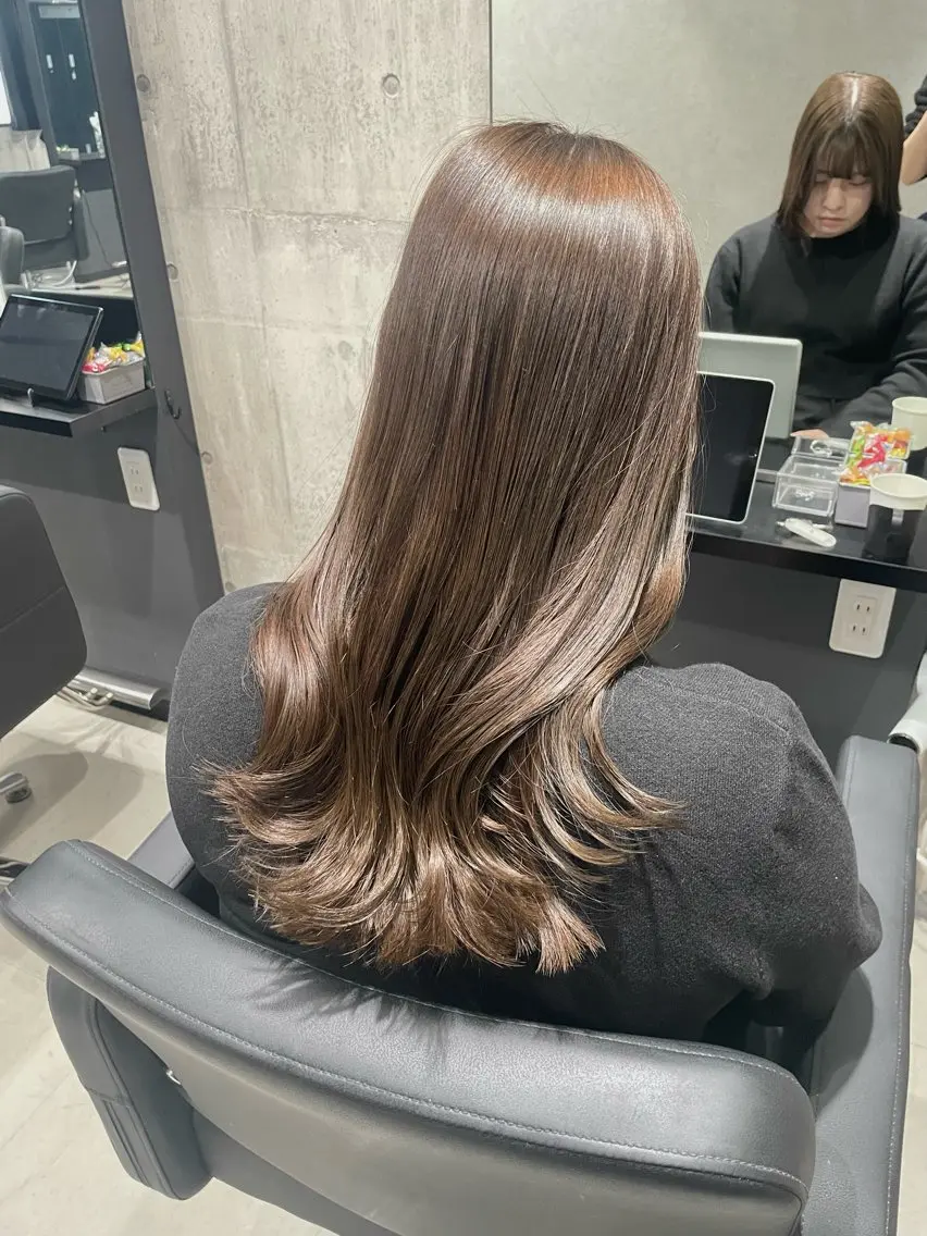 カット✂️+イルミナカラー🌟+TOKIOトリートメント✨(ケアプロ付き)の写真