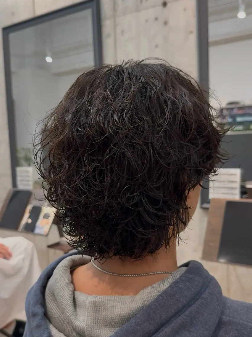 ミディアム 松戸レイヤーカット 塚原悠斗のヘアスタイル