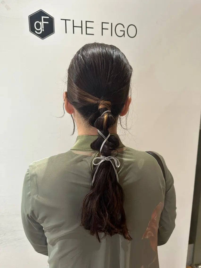 ヘアアレンジ ヘアセット いまじゅく あおいのヘアスタイル