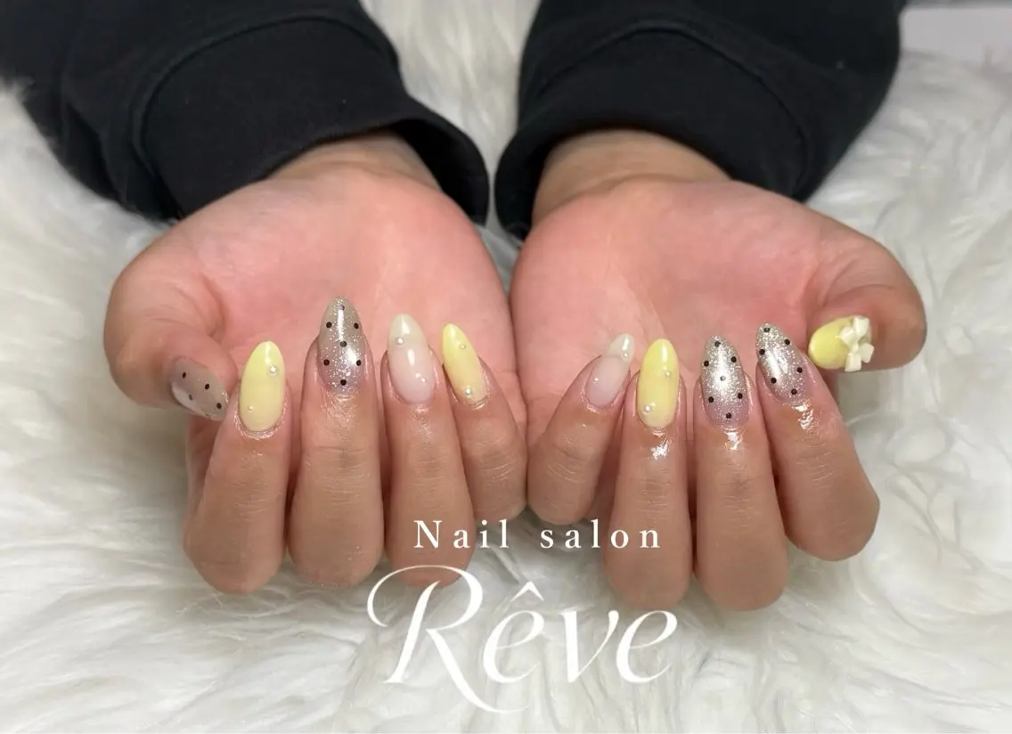 ネイル ハンドネイル Nail salon Rêveのネイルデザイン
