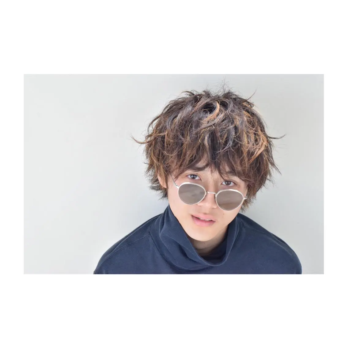 カラー メンズ 髪質改善 RYOのヘアスタイル