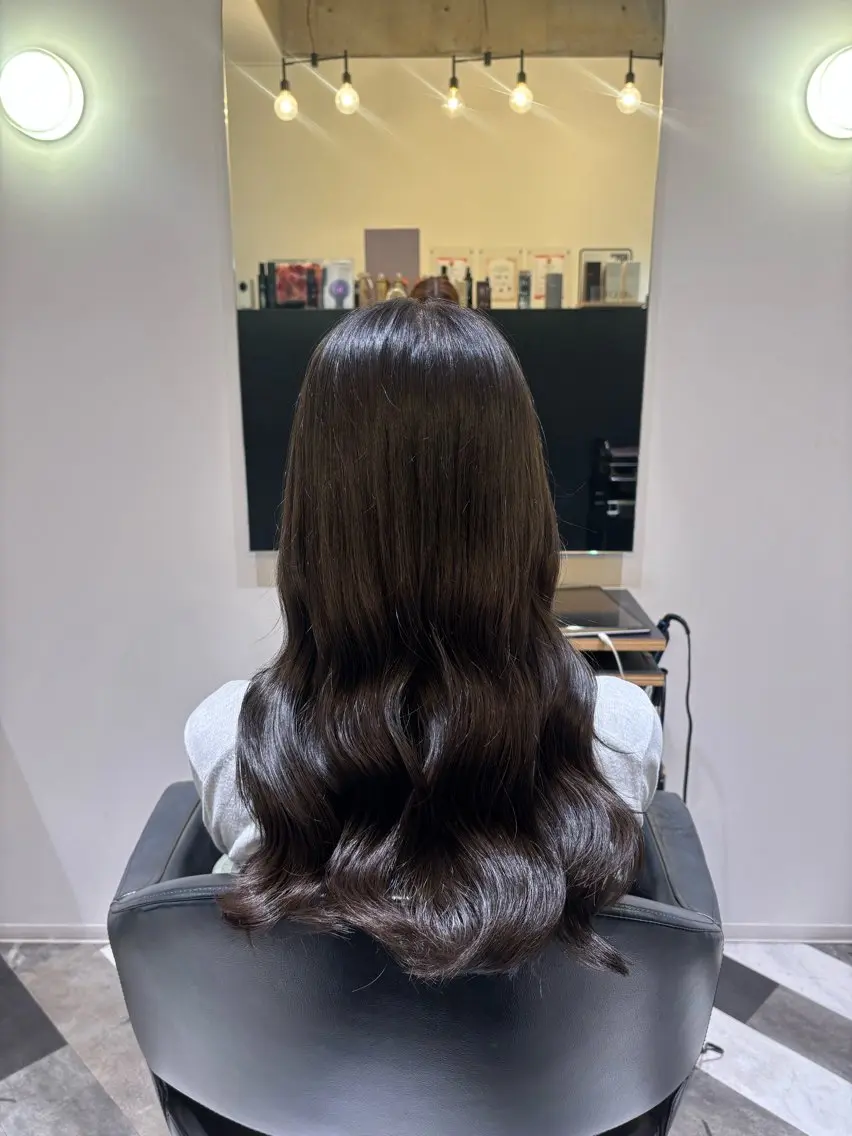 ロング カット ヘアカラー トリートメント 沢井涼人✂︎ 割引有のヘアスタイル