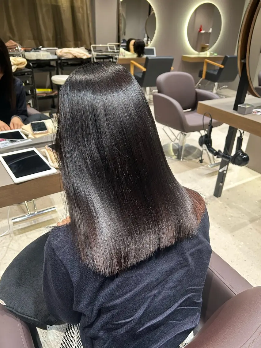 ロング 縮毛矯正 ☀️柏木 ほのか☀️のヘアスタイル