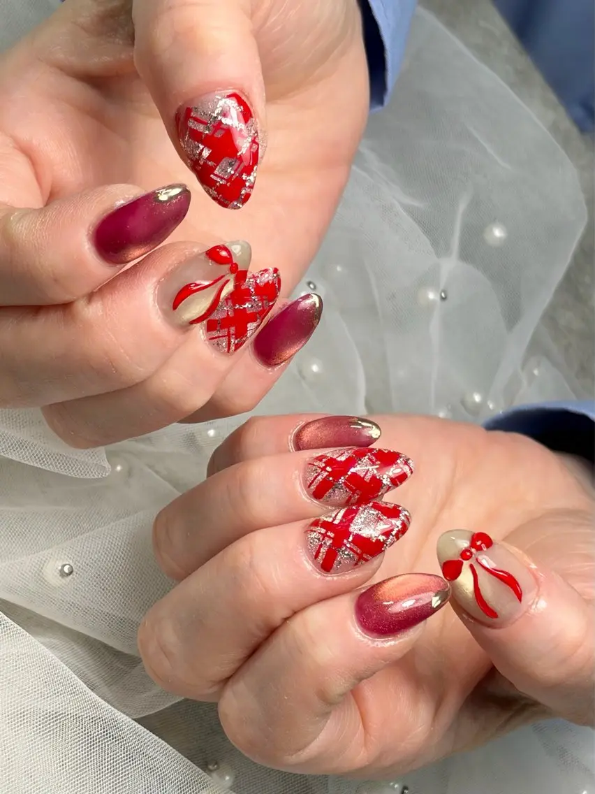 ネイル 長さ出し Y's nailのネイルデザイン
