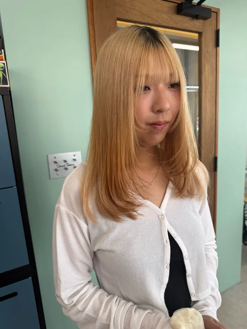 セミロング わたる /カットモデル募集のヘアスタイル