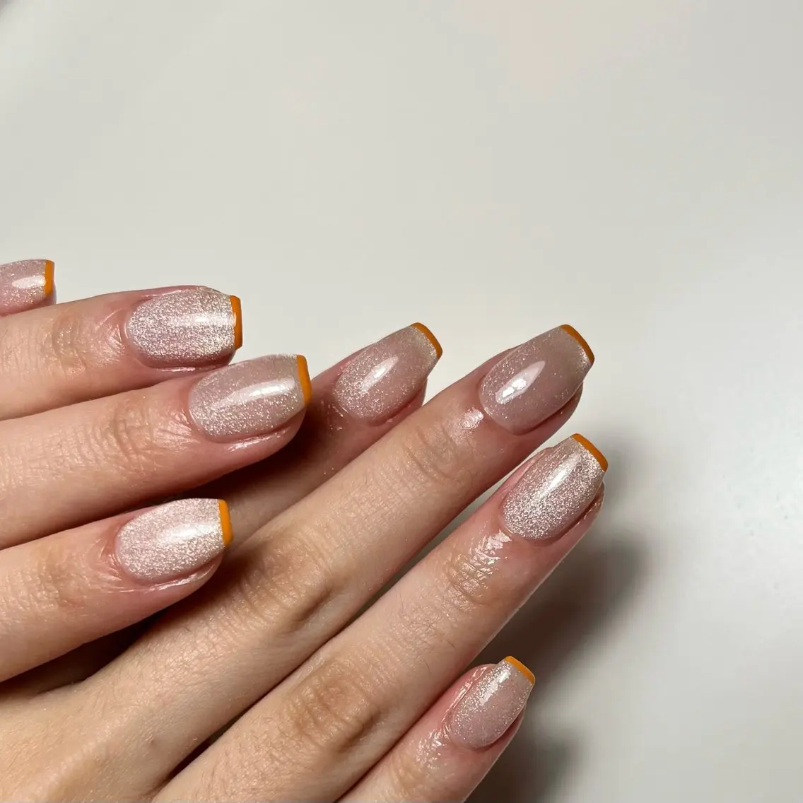 ネイル フレンチネイル マグネットネイル ハンドネイル ballie／小野原 なつみのネイルデザイン