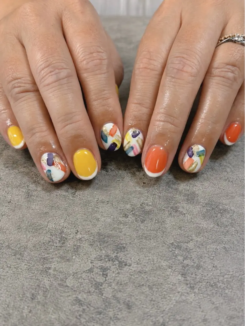 ネイル アートネイル shiki_nail 🪐のネイルデザイン