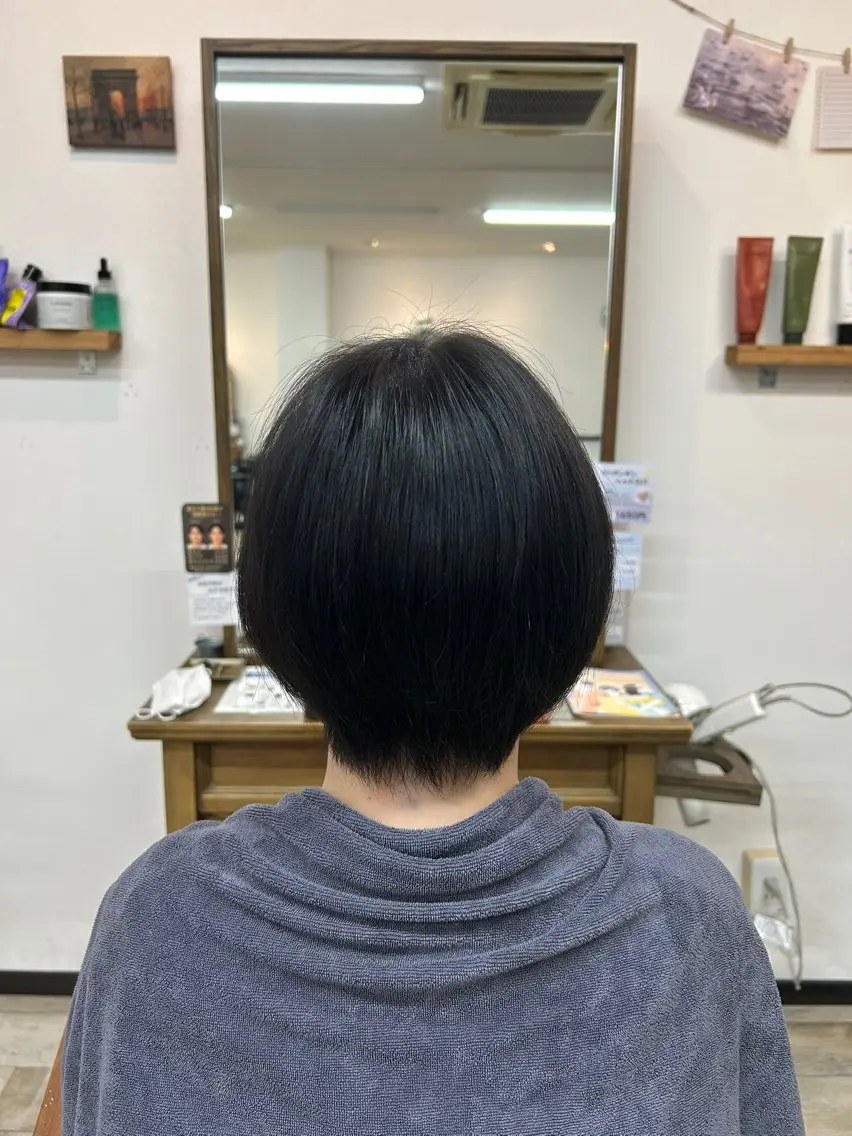 ショート ヘアカラー Rin ku-to andCのヘアスタイル