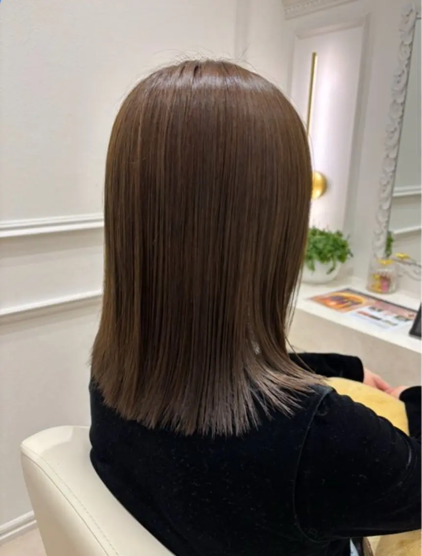 【水木日:勝どき店】🧸ロングミディアムカット🧸デザインカット不可の写真