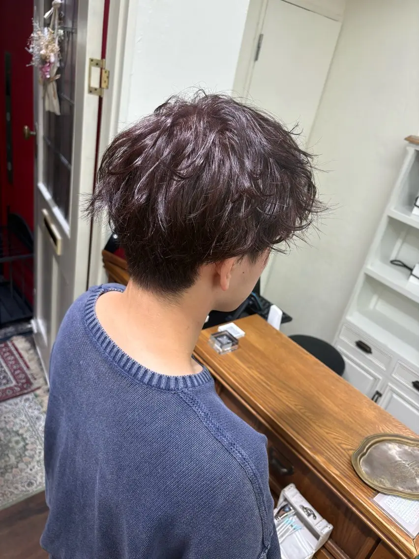 ヘアアレンジ メンズ ヘアカラー トリートメント 🌟艶髪🌟 きぃのヘアスタイル