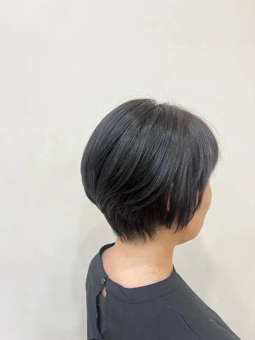 ショート ショートヘア いまい しずかのヘアスタイル