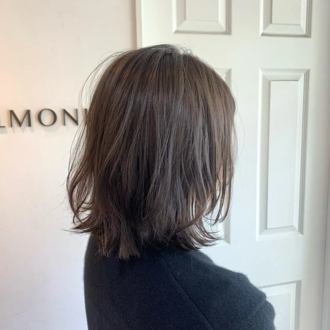 ミディアム カラー ヘアアレンジ アッシュ ベージュカラー 似合わせhair🔸 アサダ タカコ🔸のヘアスタイル