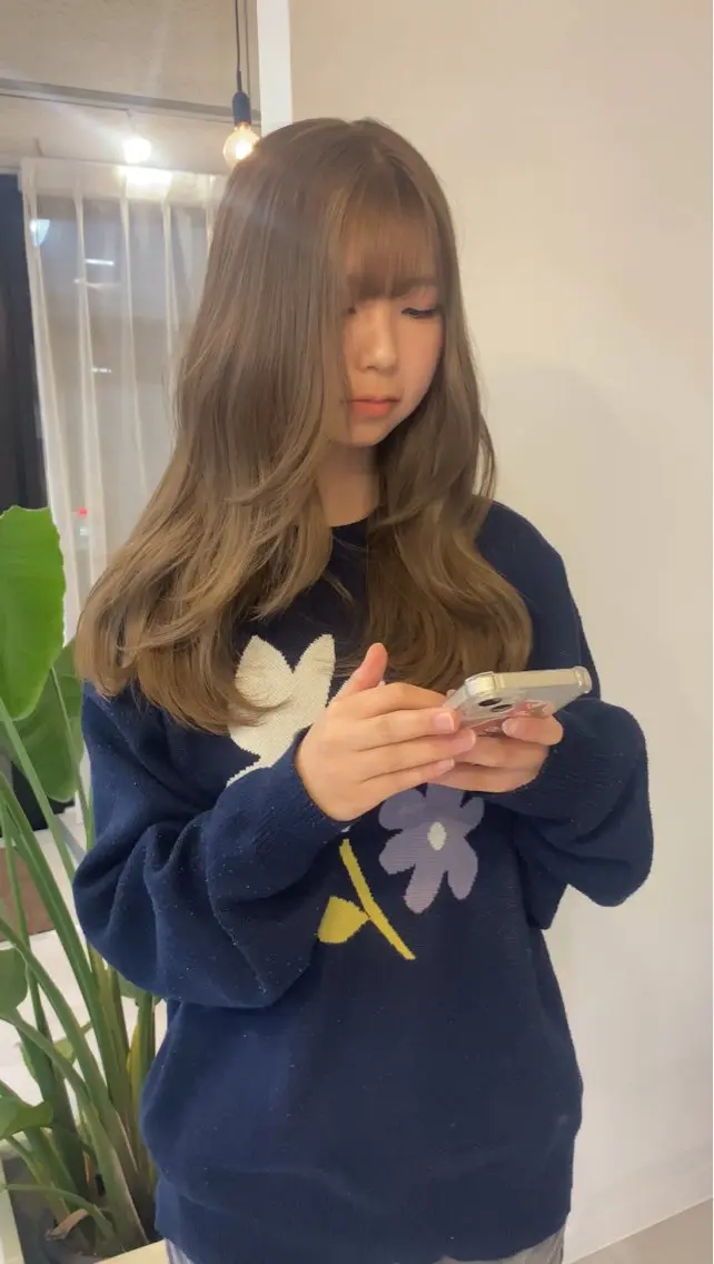 ミディアム カット ヘアカラー トリートメント 透明感カラー／メンズ 特化kazumaのヘアスタイル