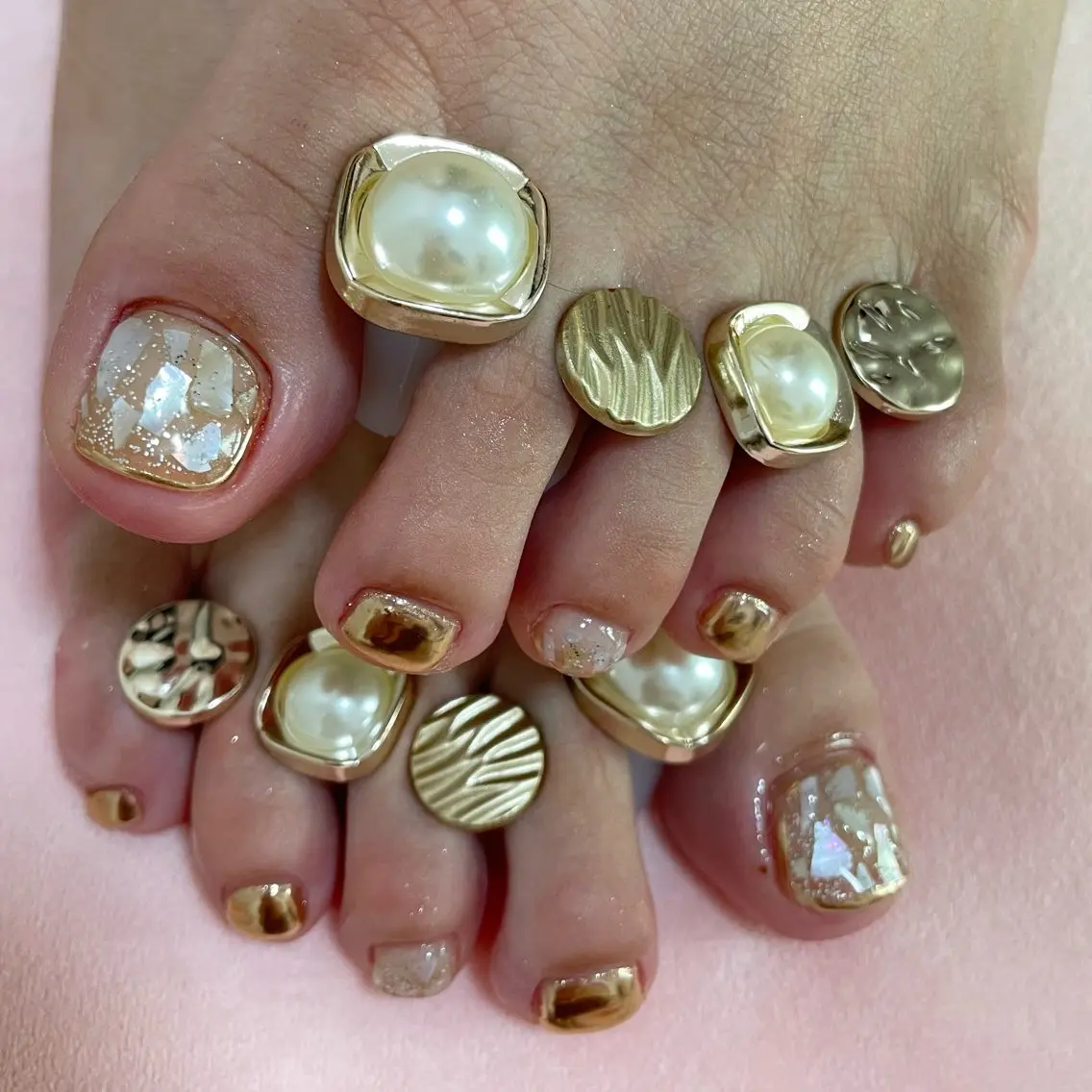 ネイル ハンドネイル フットネイル nailsalon momoのネイルデザイン