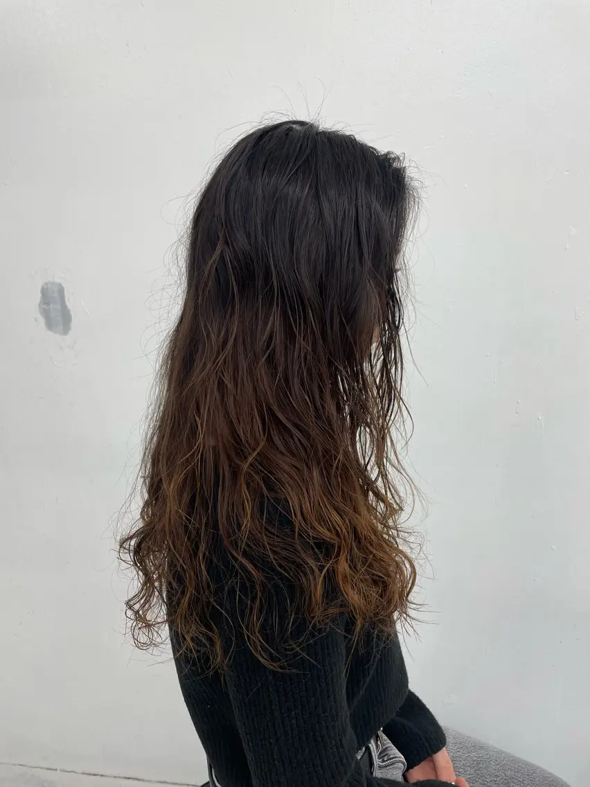 ロング パーマ 【柏メンズパーマ職人 】店長 KAZUMAのヘアスタイル
