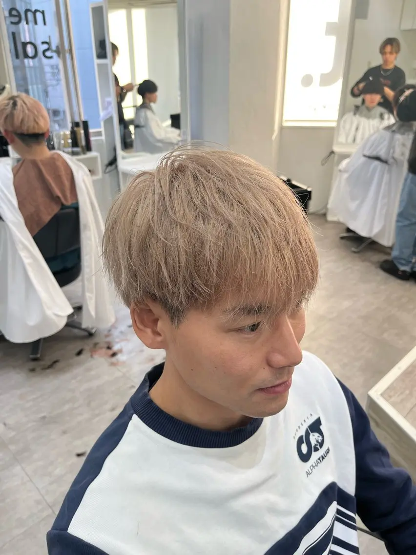 カラー メンズ メンズ専門美容師店長 💈高橋和真💈のヘアスタイル