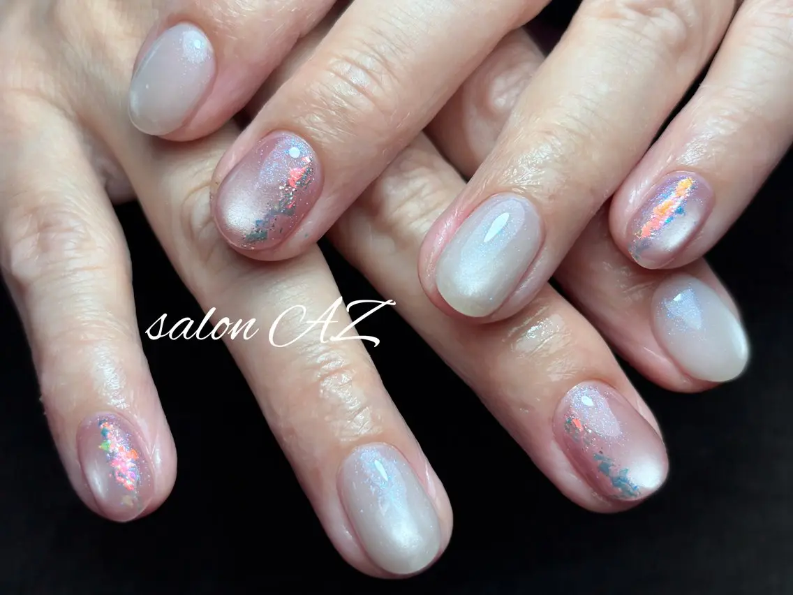 ネイル オフィスネイル ハンドネイル salon AZのネイルデザイン