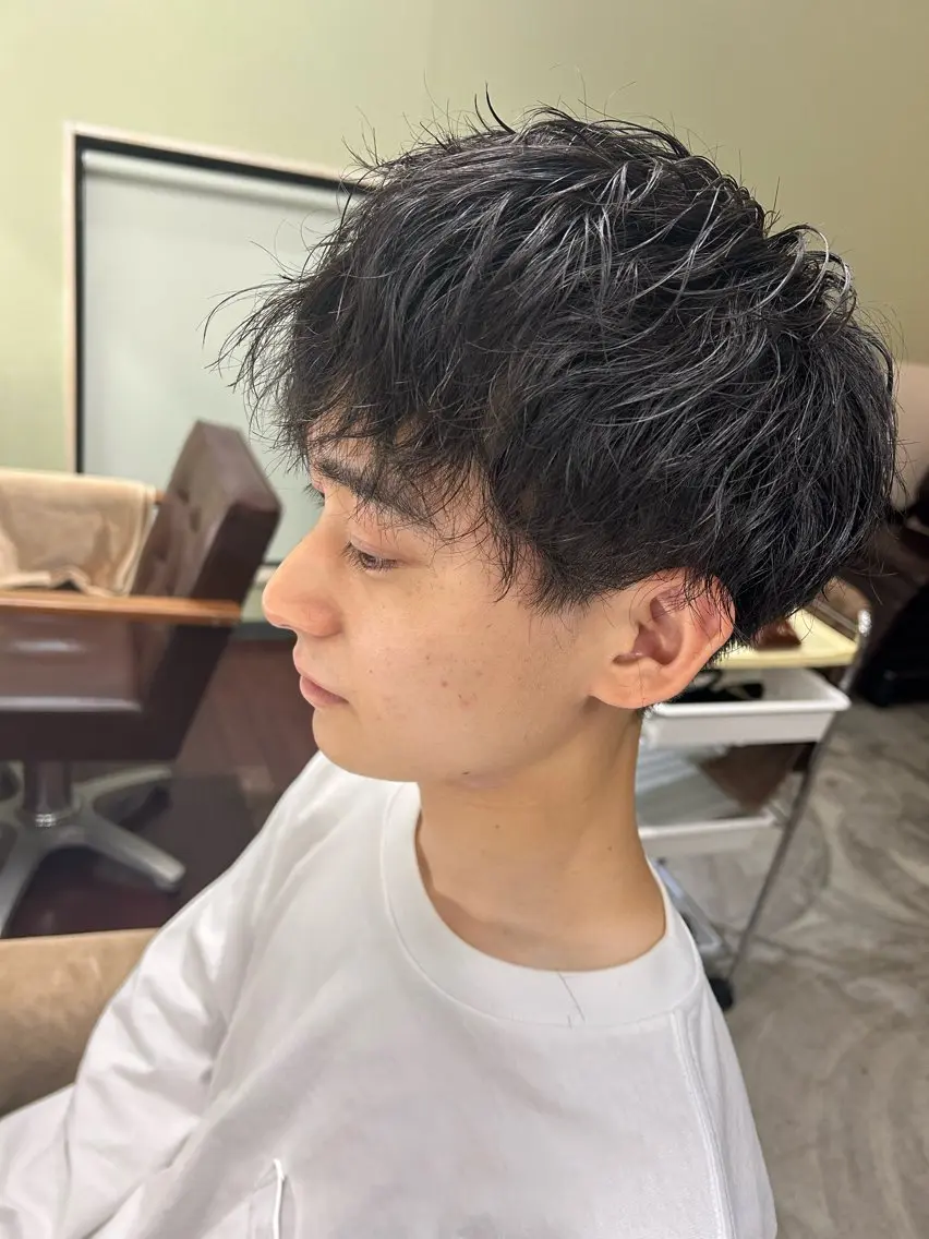 パーマ カット ヘアカラー Mao 🎀bob Oliveカラー🌿のヘアスタイル