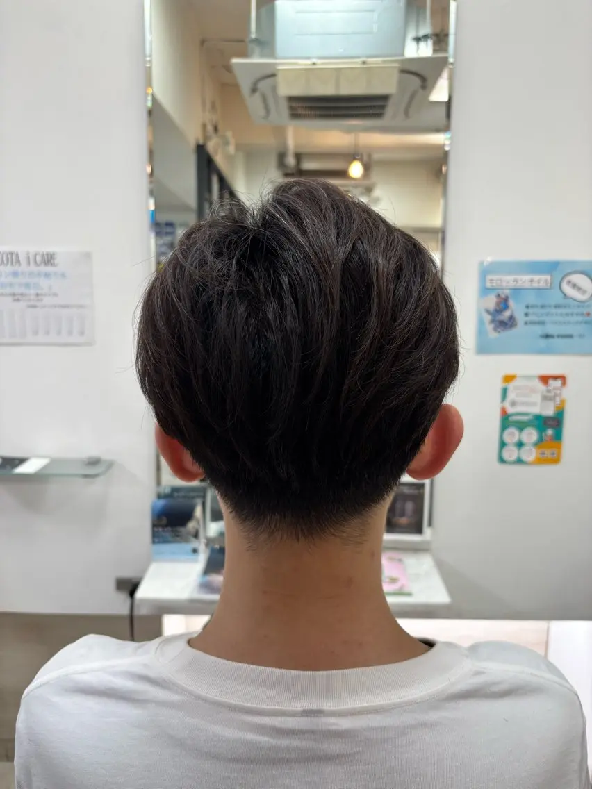 ショート メンズ カット メンズモデル募集/ 加藤のヘアスタイル