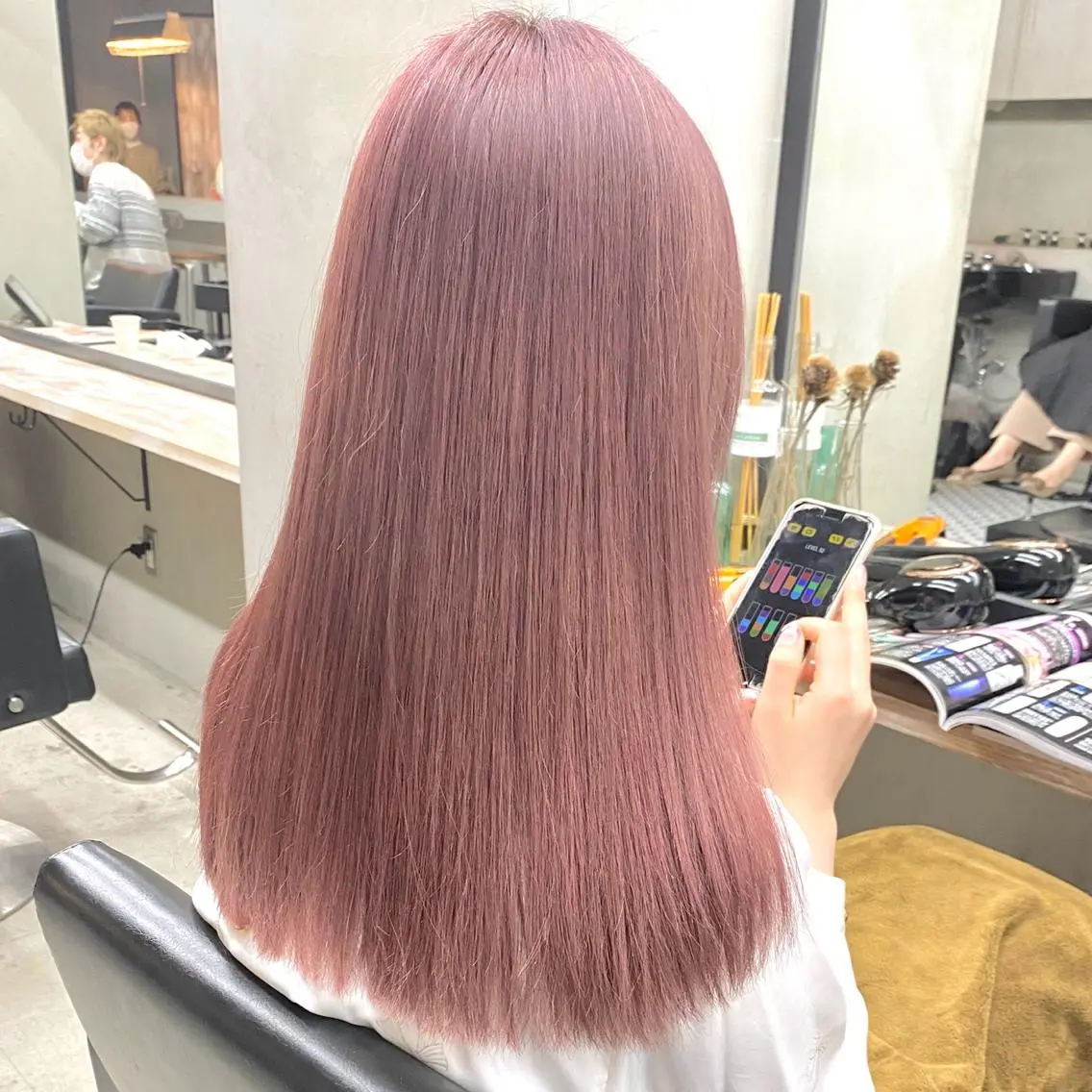 セミロング カラー パーマ ヘアアレンジ メンズ キッズ ネイル マツエク・マツパ アイブロウ カット ヘアカラー トリートメント ヘアセット 丁寧なカウンセリング 🌿Chiemi🌿のヘアスタイル