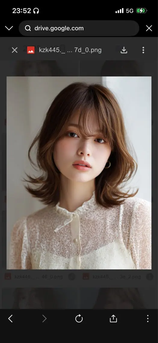 ミディアム ヘッドスパ 向井 友菜のヘアスタイル