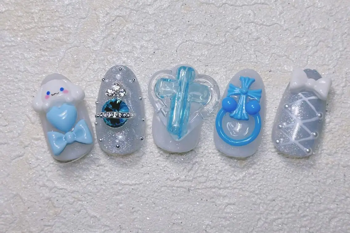 ネイル ロングネイル スカルプネイル ネイルチップ ワンホンネイル MSSugar Nailのネイルデザイン
