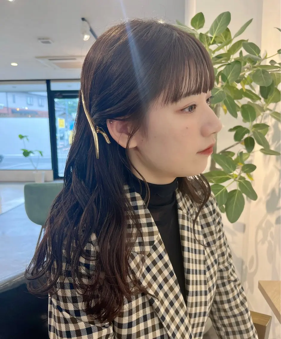 【トリートメント付✨】髪質改善inケアカラー+超音波クイックトリートメント🌱の写真