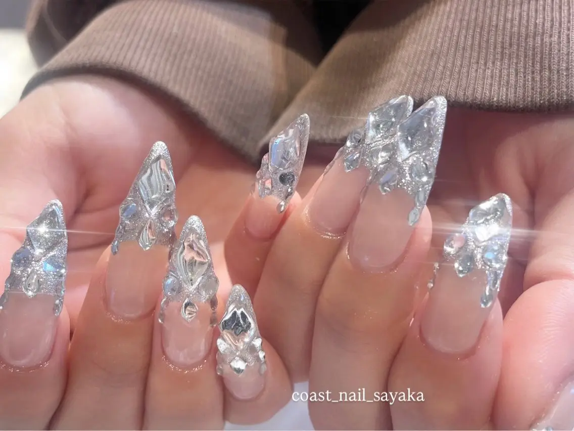 ネイル ハンドネイル HOSHI ⭐️辻堂 /藤沢ガーリーネイルのネイルデザイン