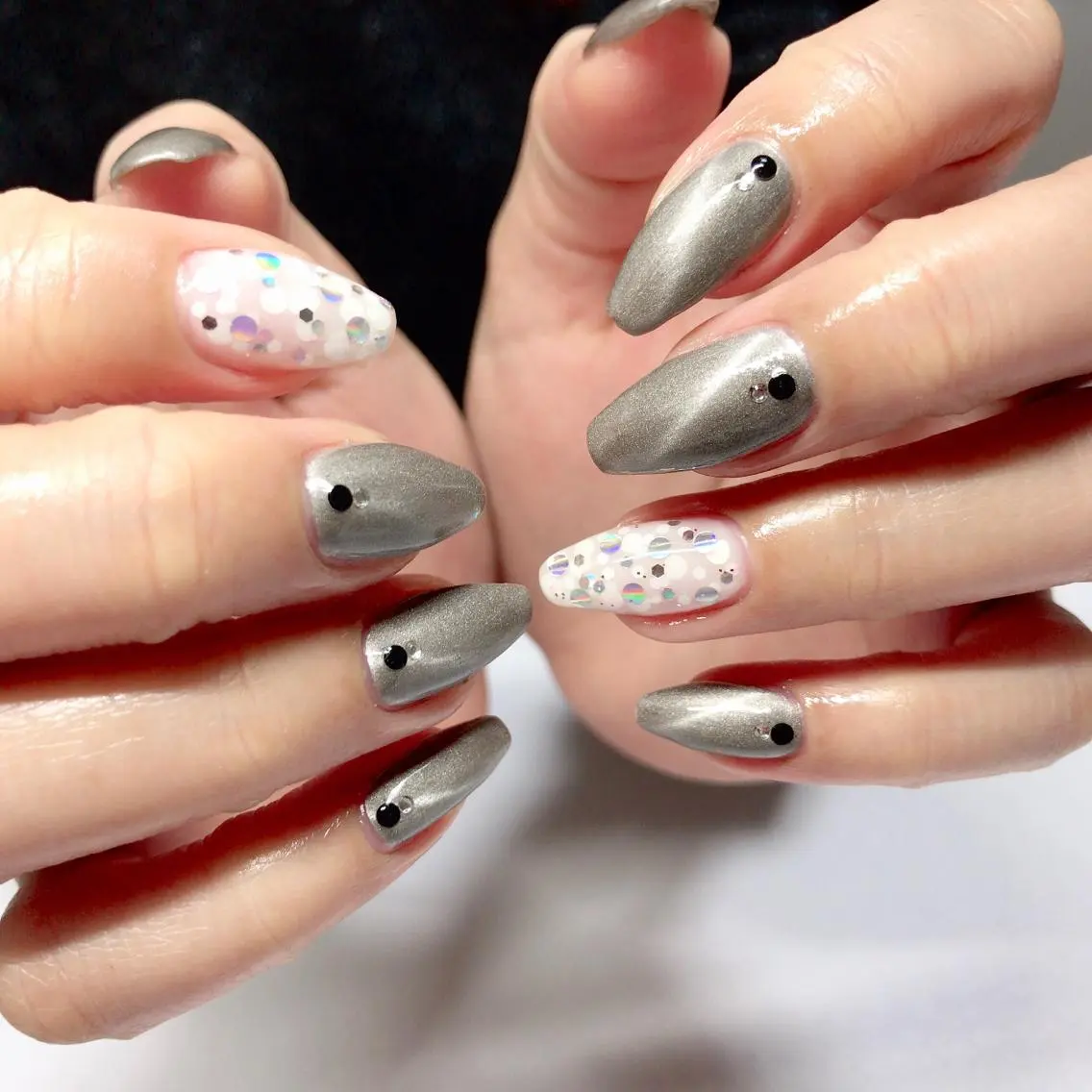 ネイル ジェルネイル マグネットネイル S Nailのネイルデザイン