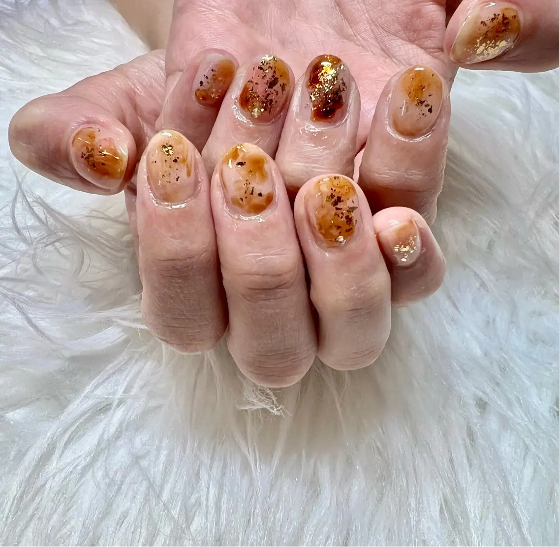 ネイル アートネイル ニュアンスネイル kudo ikueのネイルデザイン
