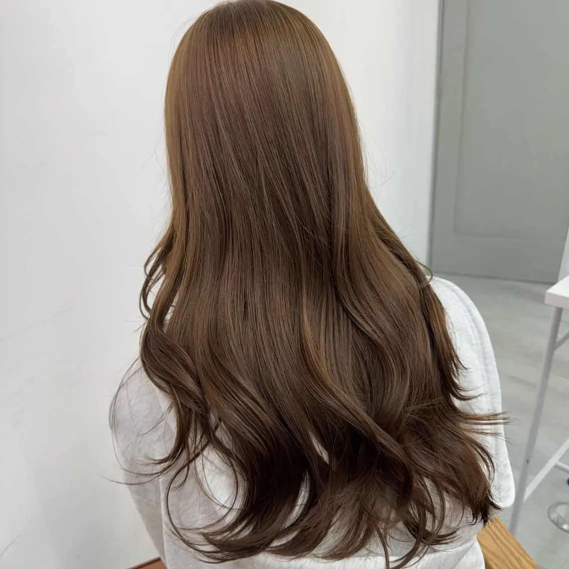 ロング カラー ヘアアレンジ ヘアカラー ブリーチなしカラー /新百合ヶ丘/安形翔のヘアスタイル
