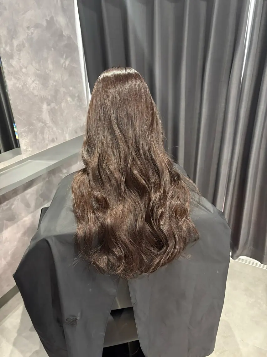 カラー カット ヘアカラー トリートメント nameless miichiのヘアスタイル