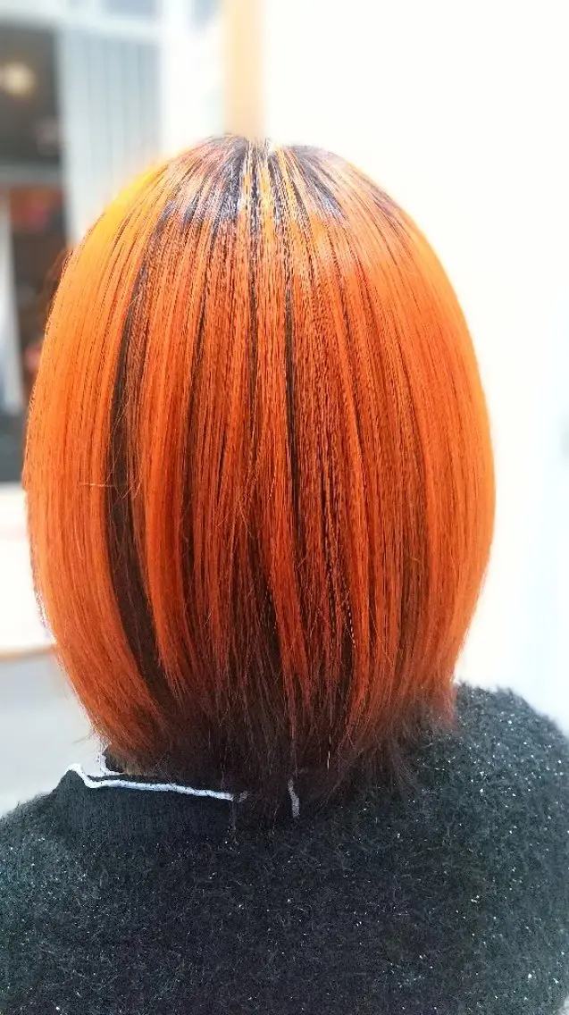ミディアム 髪質改善 salon セキグチのヘアスタイル