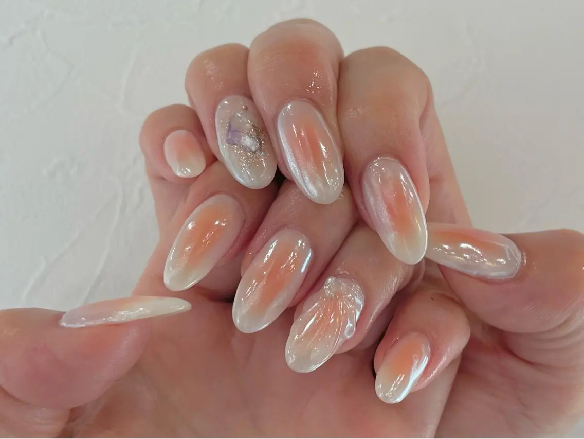 ネイル チークネイル riri-nail Rie Endoのネイルデザイン