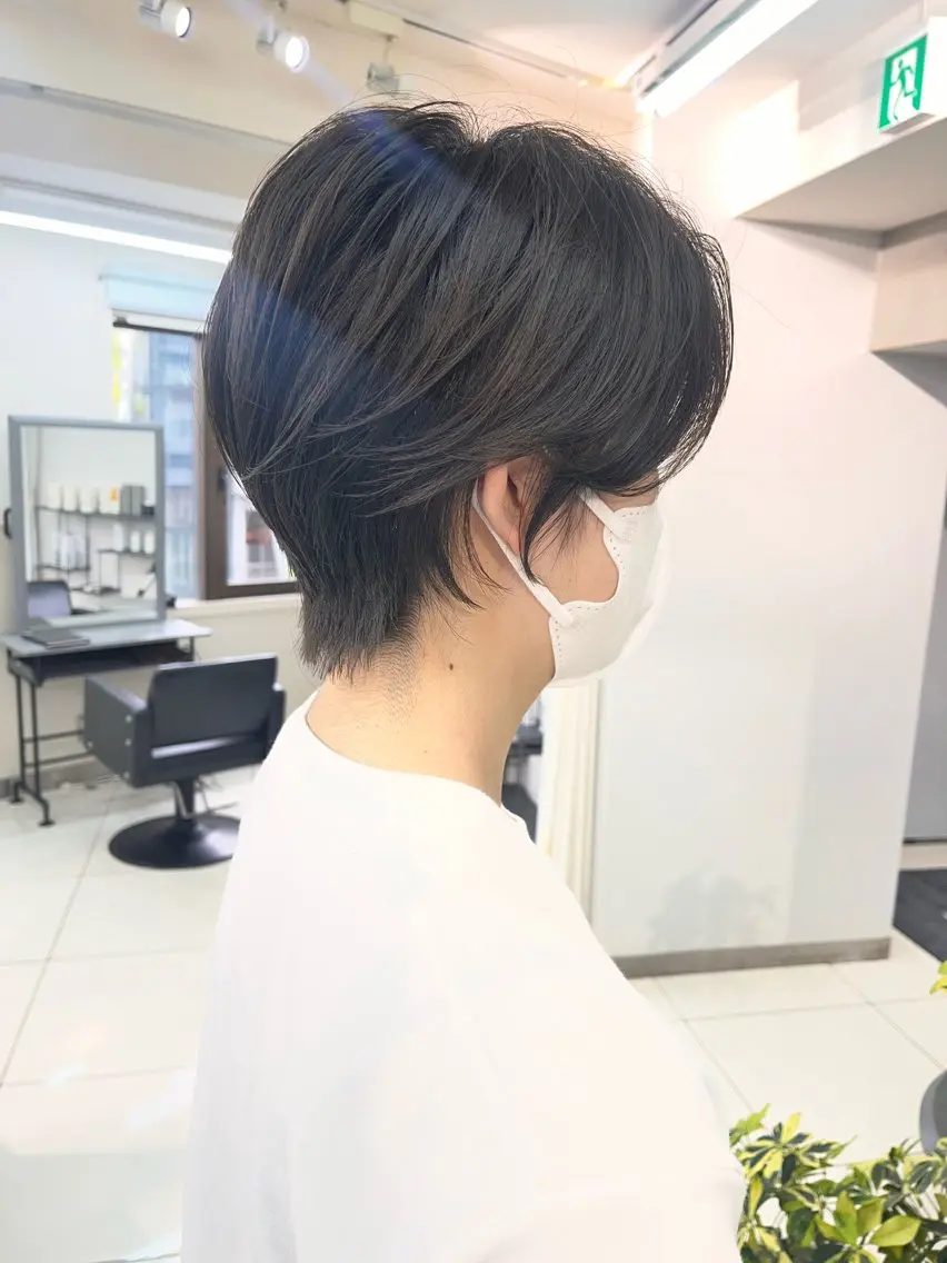 ショート 渋谷ショート、パーマ 美容師vain はるのヘアスタイル