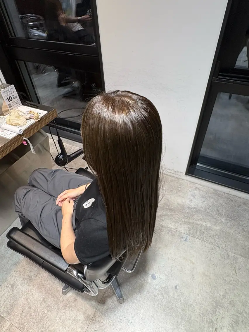 ロング 槇野 皓介のヘアスタイル