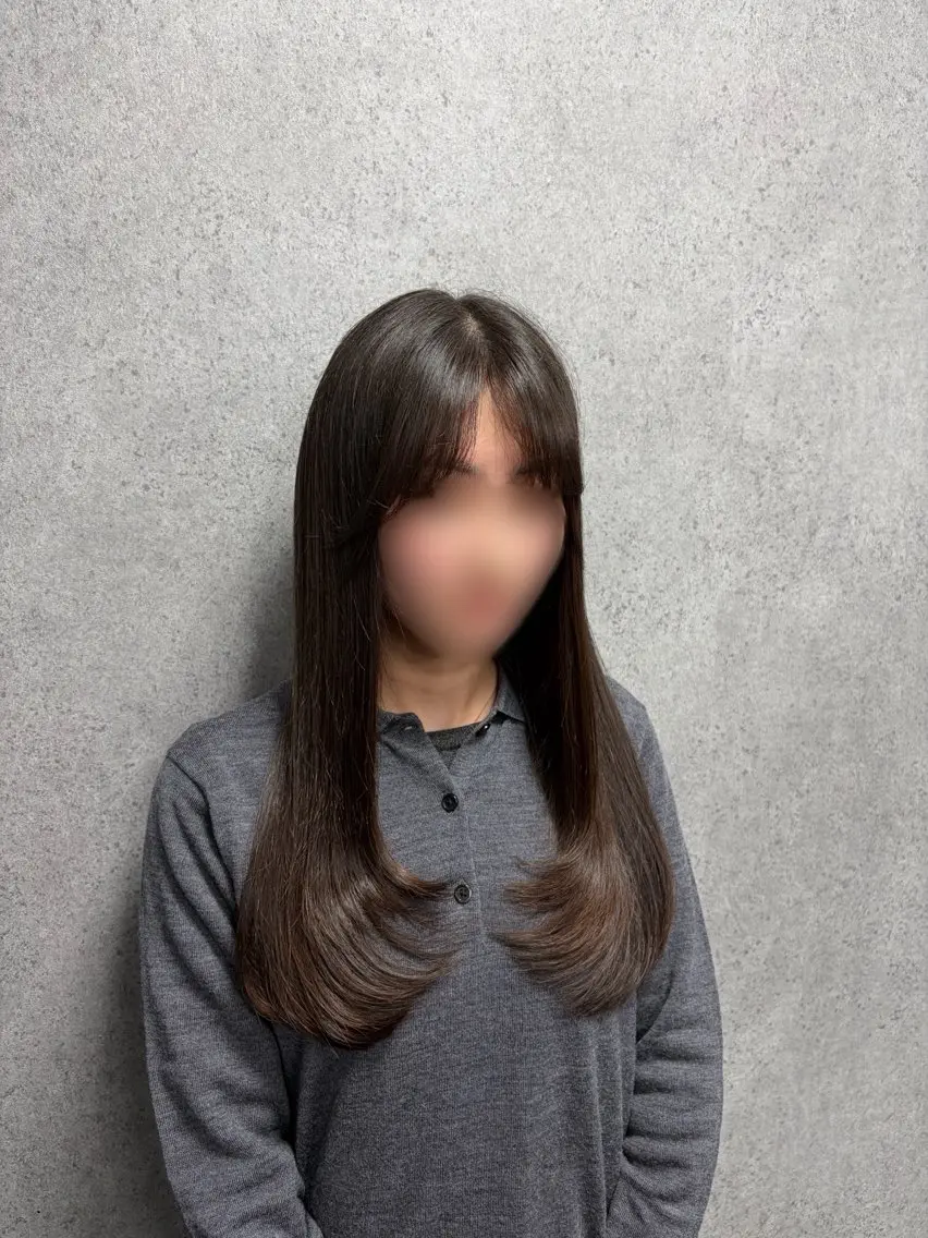ロング 窪田 琉空のヘアスタイル