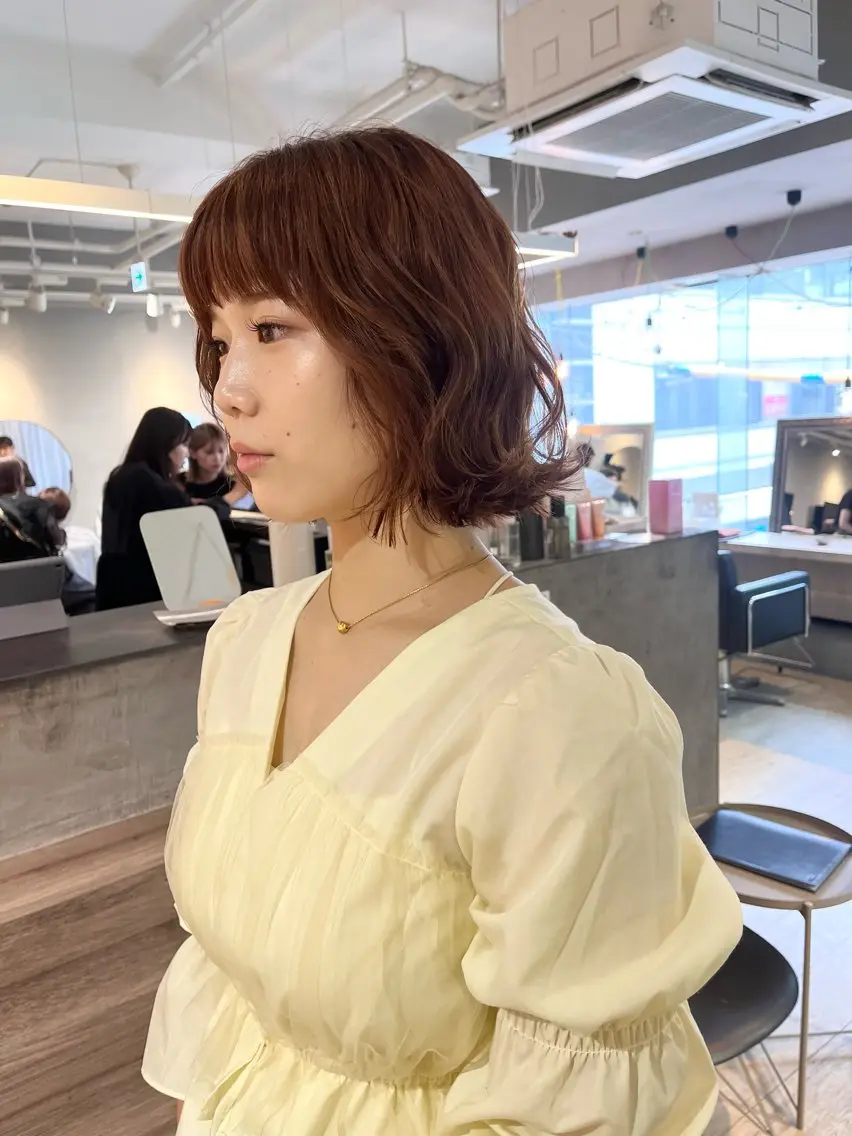 ショート ボブ 山本 千尋のヘアスタイル
