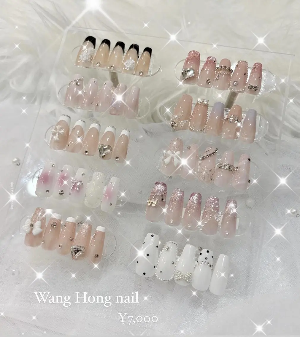 【オフ無料】✨★定額ワンホンネイル★¥7500💅流行りのワンホン/ちゅるんネイル/サンプルから選んでいただけます!の写真