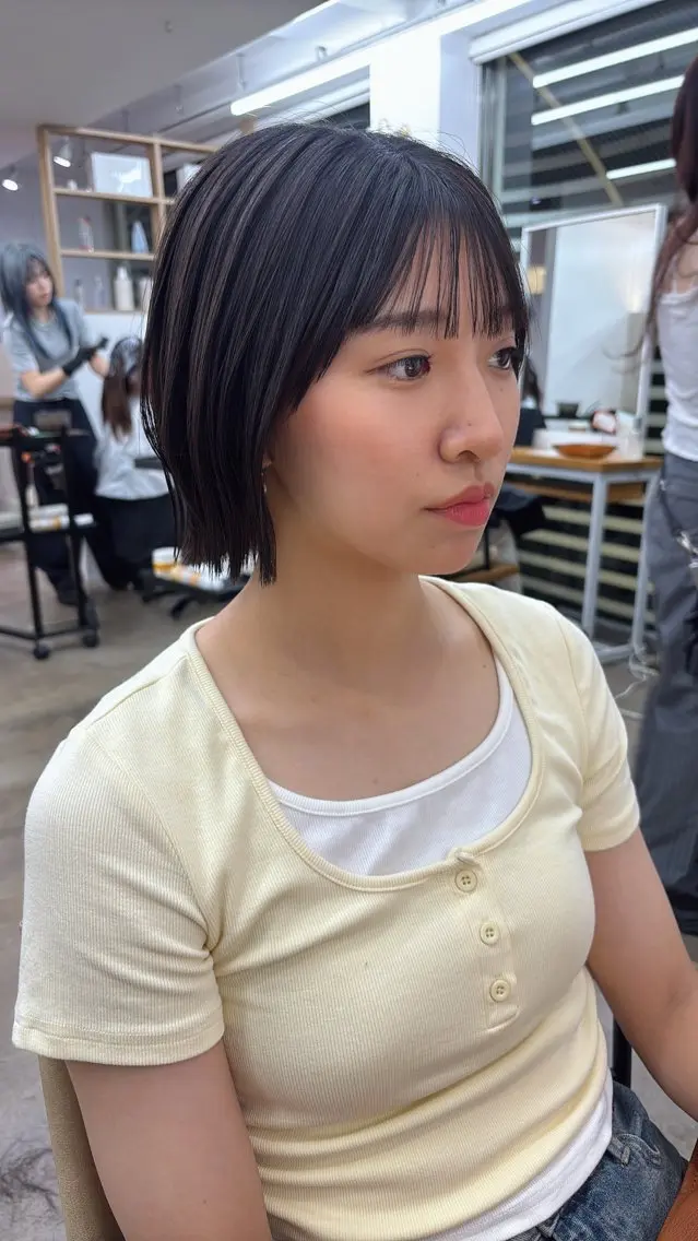 ショート カット ヘアカラー トリートメント ユズキ/表参道 ♡大人モテヘアのヘアスタイル