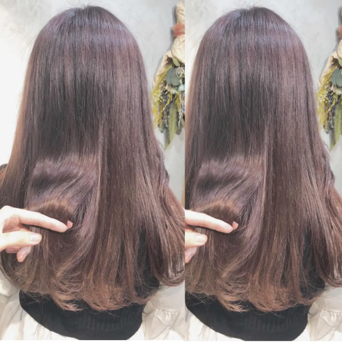 【透明感🫧艶髪カラー✨】イルミナカラーorルフレカラーの写真