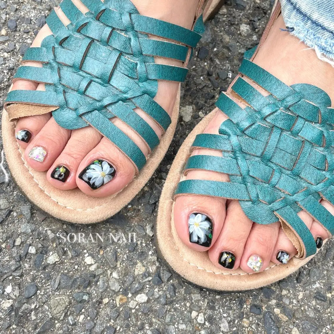 ネイル フットネイル soran nailのネイルデザイン