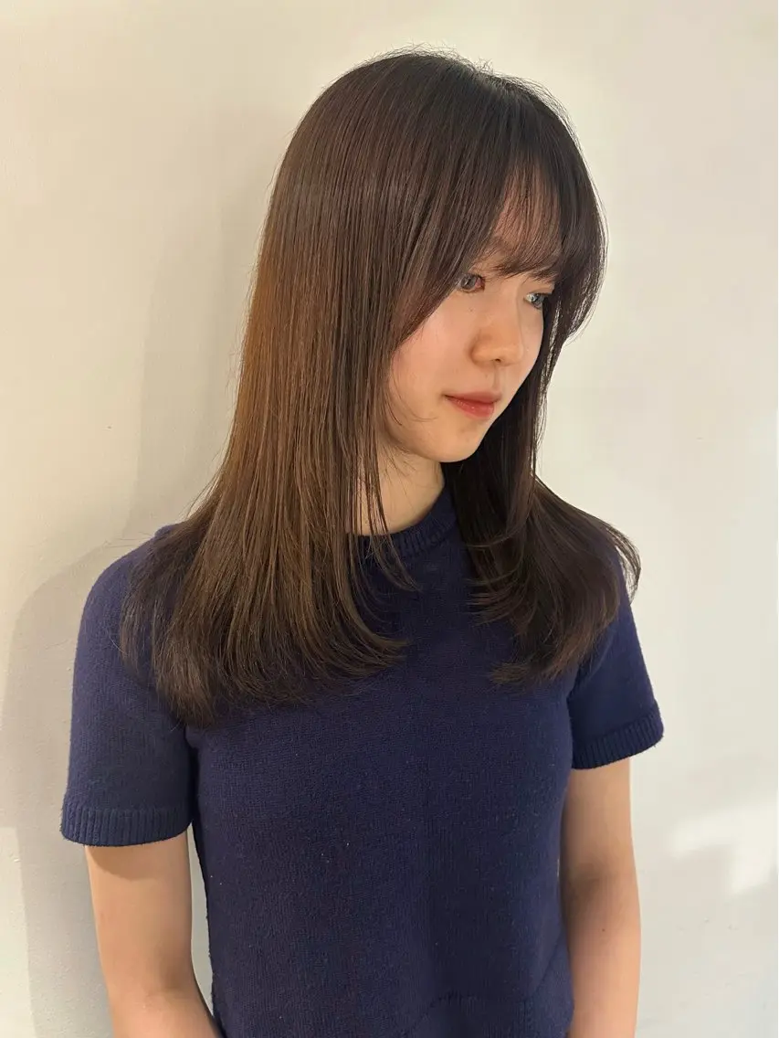 ロング カット 似合わせカット🫧 吉見衣生のヘアスタイル