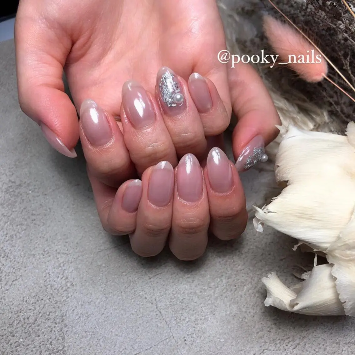 ネイル ハンドネイル Pooky nailsのネイルデザイン