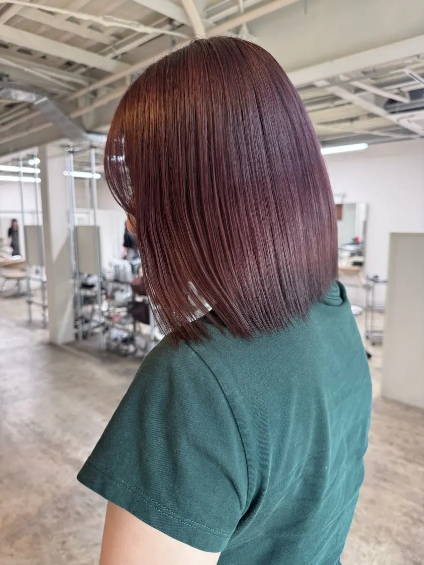ミディアム ヘアカラー Tsuyoki .のヘアスタイル