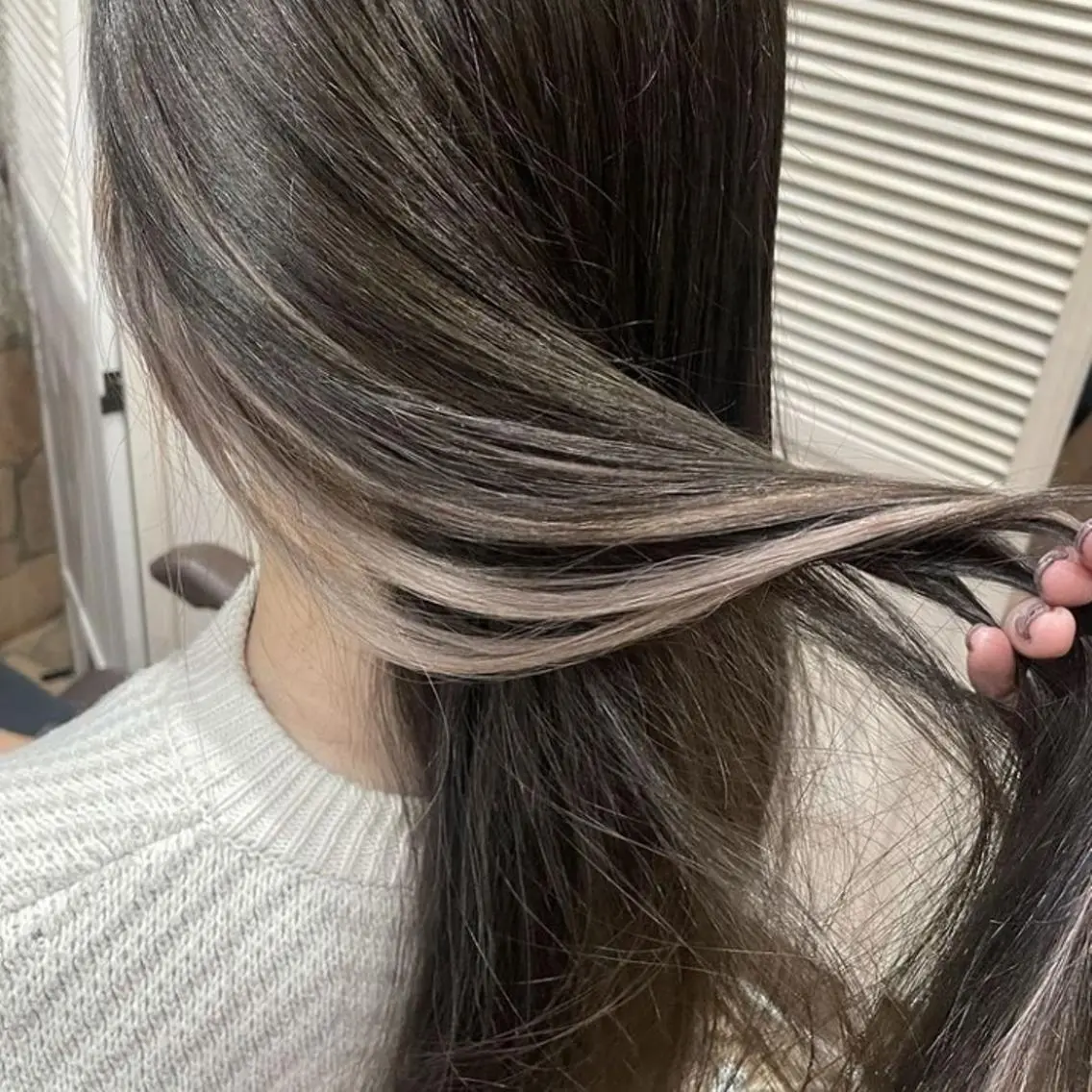 ミディアム annoii _pomのヘアスタイル