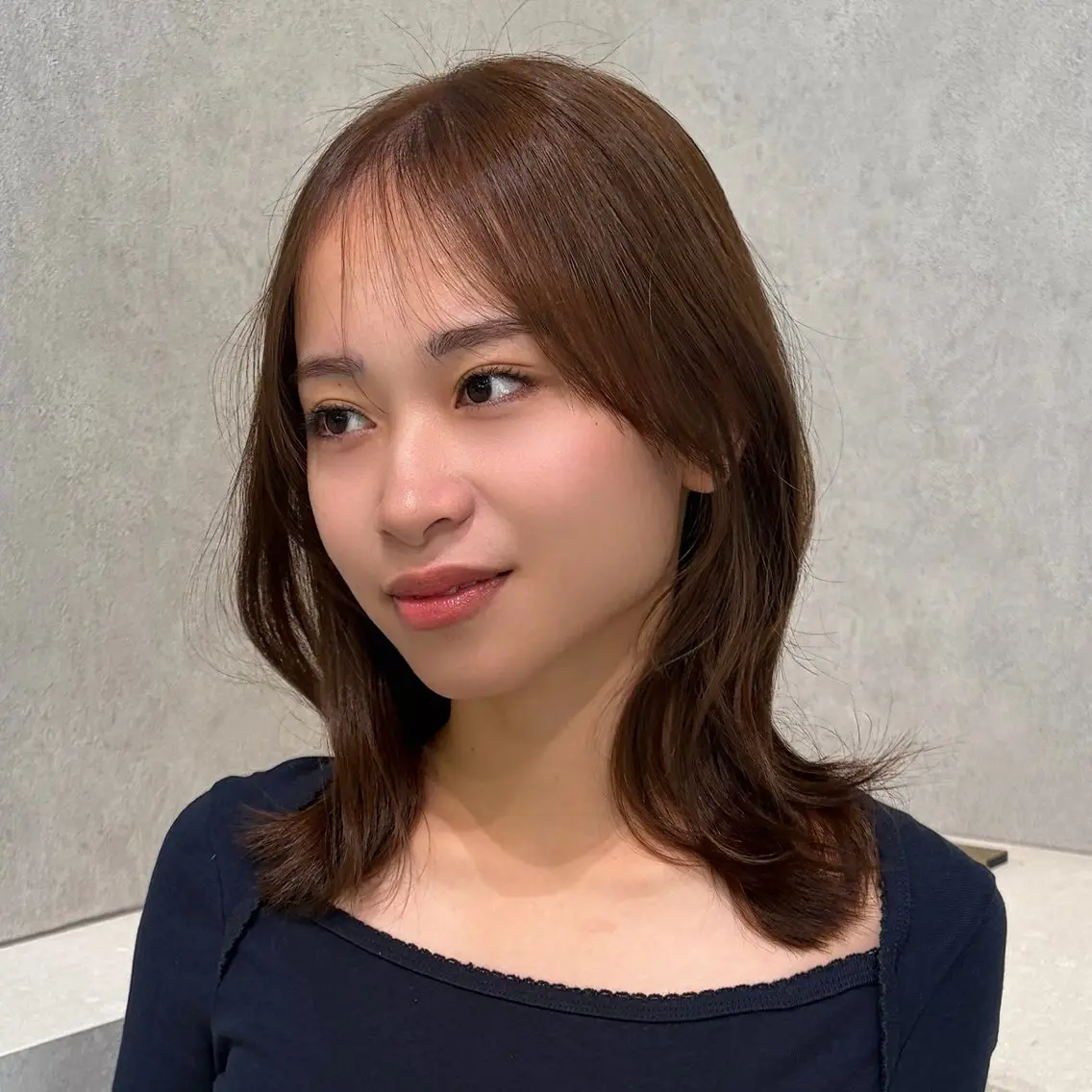 ミディアム カラー ベージュカラー ブリーチ ダブルカラー ブリーチなしカラー ピンクカラー カット ヘアカラー トリートメント 🧸ベージュ/レイヤ ー/韓国風🍪萌のヘアスタイル